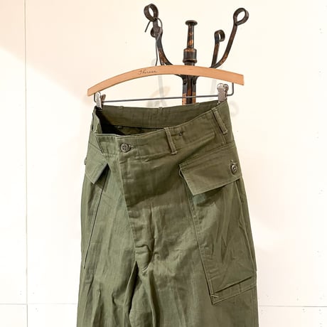 1940's US.ARMY M-43 Herringbone Trousers Deadstock