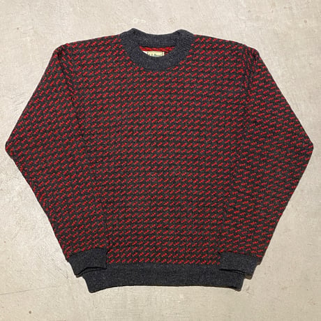 1980's L.L.Bean Bird's-eye Sweater