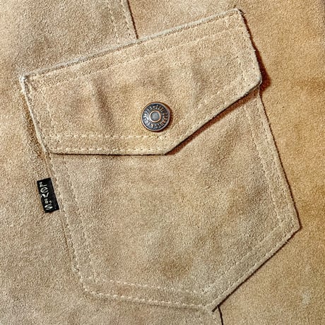1970's Levi's Suede Leather Vest