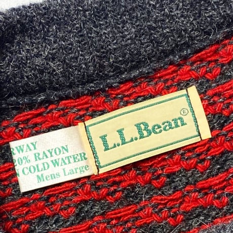 1980's L.L.Bean Bird's-eye Sweater