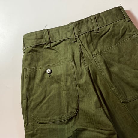 1950's USMC P-53 Herringbone Trousers Deadstock