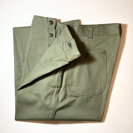 1950's USMC P-53 Herringbone Trousers Deadstock