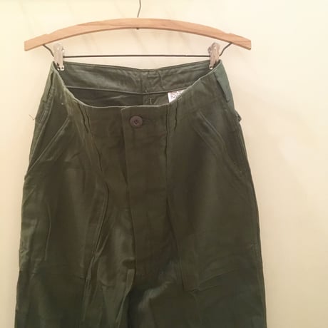 1960's US.ARMY Utility Trousers Deadstock