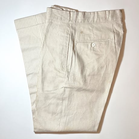 1930's〜 LOEB'S Cotton Trousers Deadstock