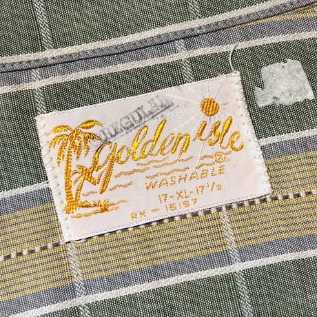 1960's Golden Isle L/S Shirt Deadstock