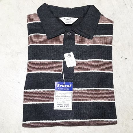 1960's Truval Polo L/S Shirt Deadstock