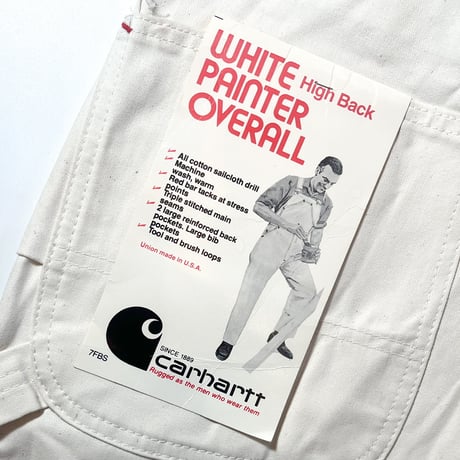 1980's Carhartt Overall Deadstock