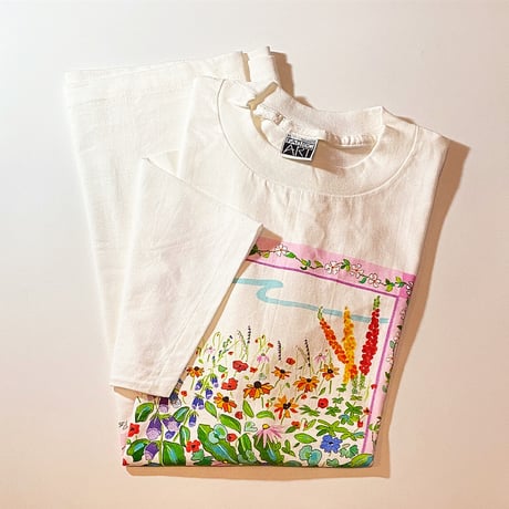 1990's〜 FABRIC ART Printed Tee Deadstock