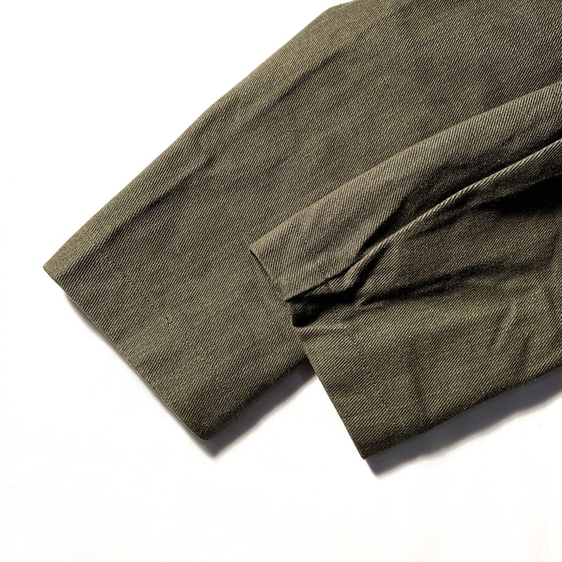 1960's〜 British Green Denim Prisoner Jacket | U