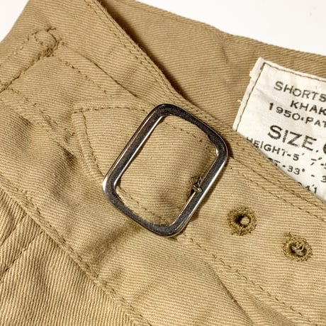 1950's British Army Gurkha Short Pants Deadstock