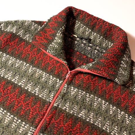 1960's Unknown Pullover Wool L/S Shirt