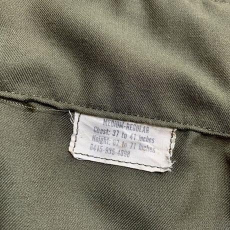 1970's US.ARMY  Heli-Crew L/S Shirt
