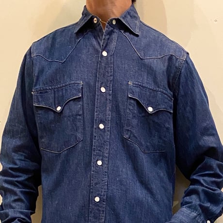 1950's〜 BIG SMITH Denim Western L/S Shirt