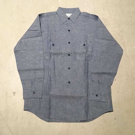 1960's Workmaster Chambray L/S Shirt Deadstock