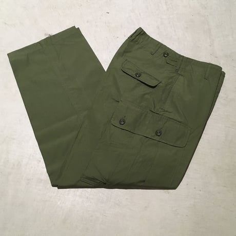 1960's US.ARMY Jungle Fatigue 1st Trousers Deadstock