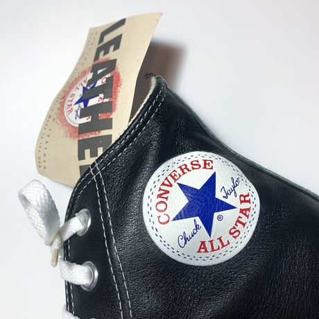 1990's CONVERSE ALL STAR Leather Hi Deadstock