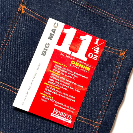 1960's BIG MAC Denim Painter Pants Deadstock