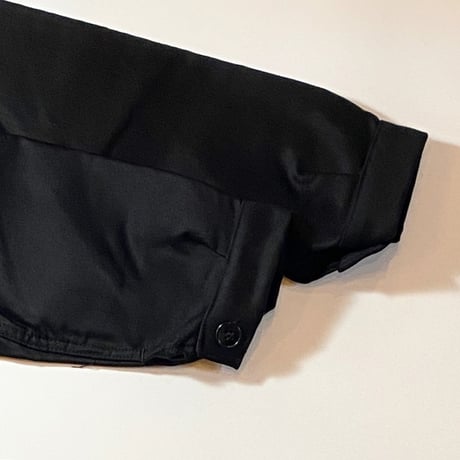 1940〜50's LE MONT ST MICHEL Black Moleskin Jacket Deadstock