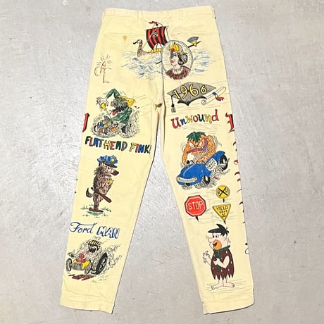 1960's Unknown Senior Corduroy Memorial Pants