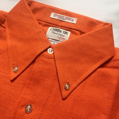 1960's J.SVOBODA SONS S/S Shirt Deadstock
