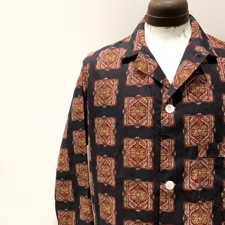 1960's Unknown Pajama L/S Shirt