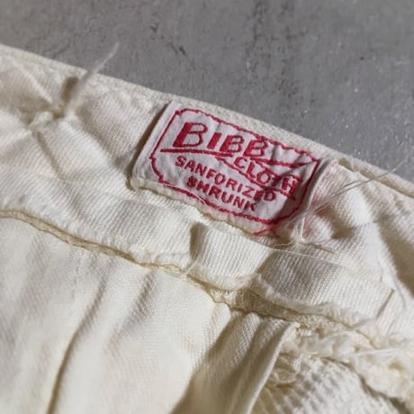 1930〜40's BIB B CLOTH  Pique Trousers