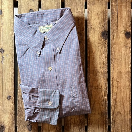 1980〜90's L.L.Bean L/S Shirt Deadstock