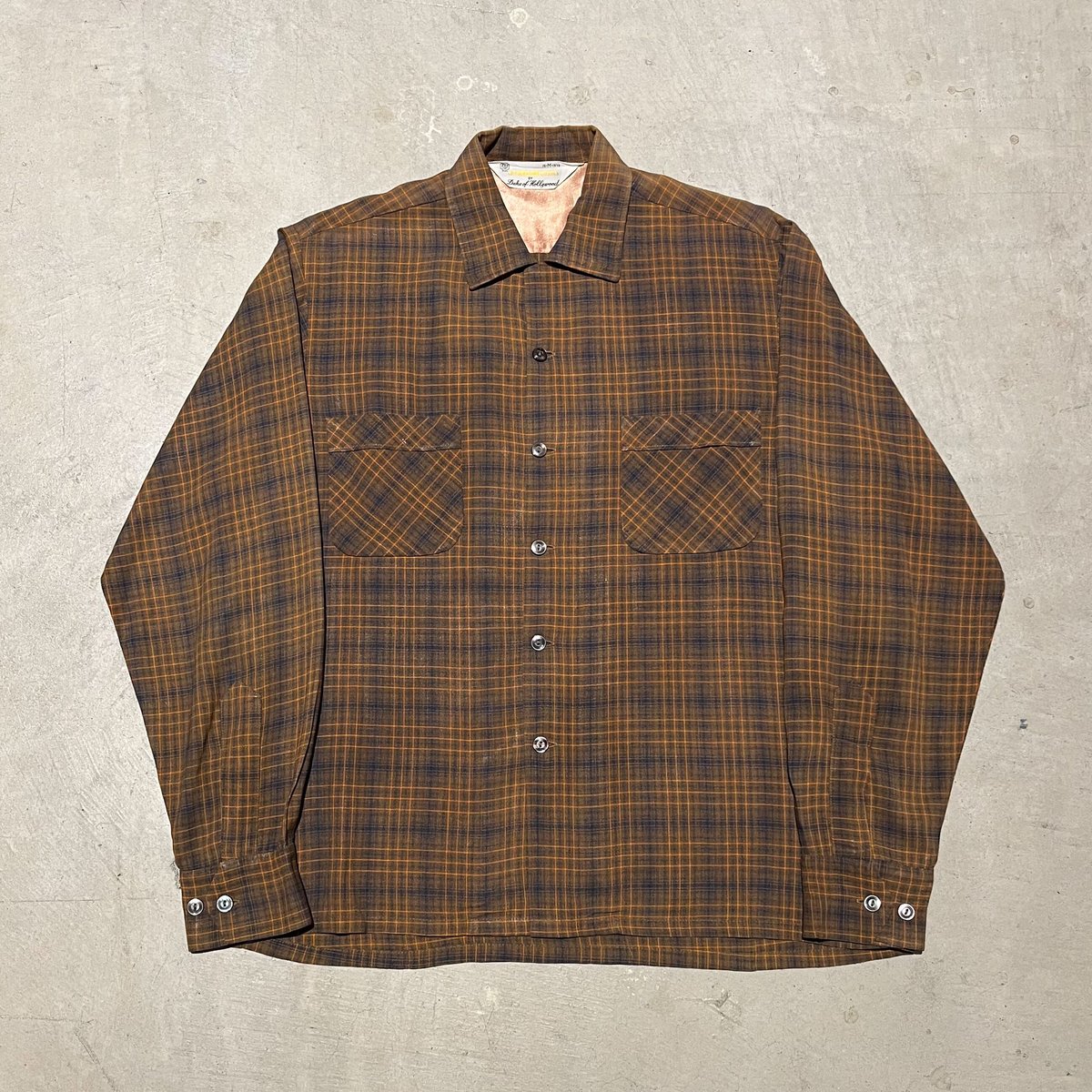 1960's Duke of Hollywood Rayon L/S Shirt | Unwave