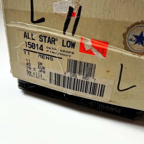 1990's CONVERSE ALL STAR Low Deadstock