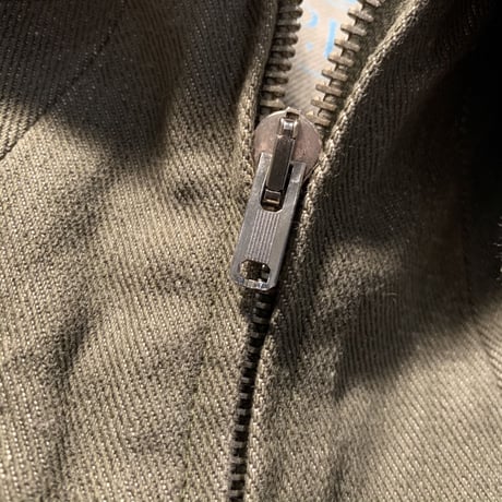 1960's〜 British Green Denim Prisoner Jacket