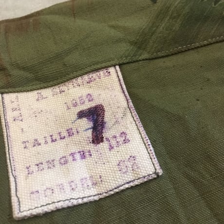 1950's Belgie Brush Pattern Over Trousers Deadstock