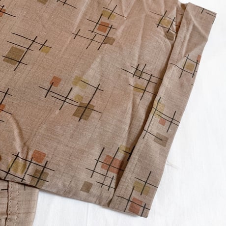 1960's ARROW Cotton×Rayon S/S Shirt Deadstock