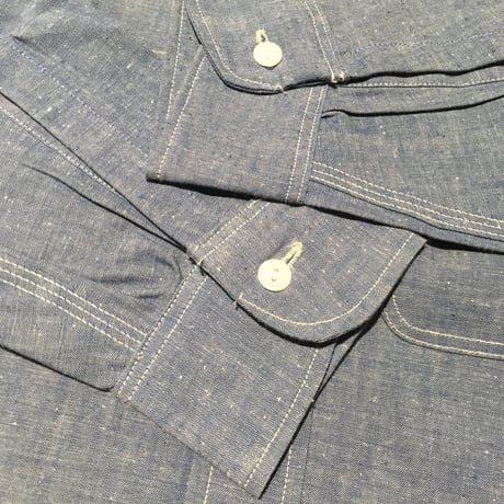 1960's BIG MAC Chambray L/S Shirt Deadstock