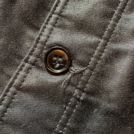 1950's Mont Kemmel Black Moleskin Jacket