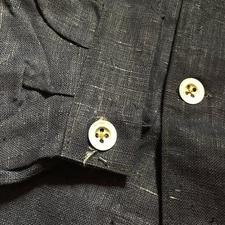 1920〜30's Belgie Linen Jacket Deadstock