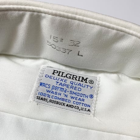 1960's PILGRIM Tab Collar L/S Shirt Deadstock