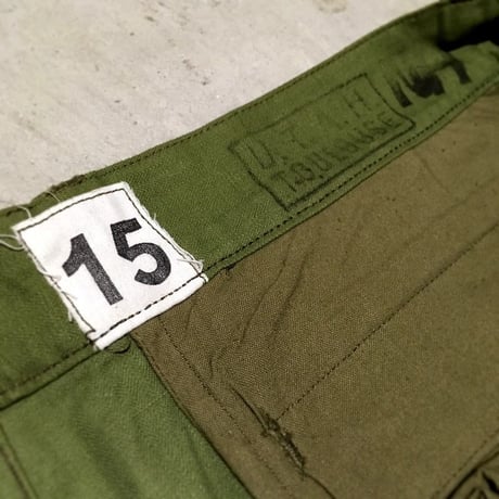 1950's French Army Lizard Camo Trousers Deadstock