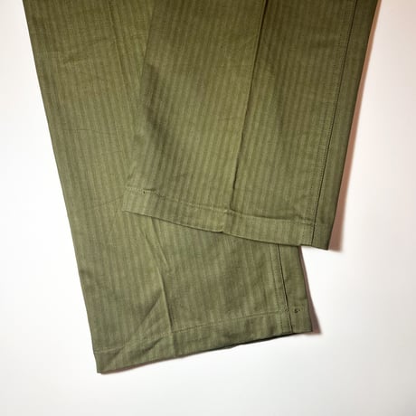 1940's US.ARMY M-43 Herringbone Trousers Deadstock