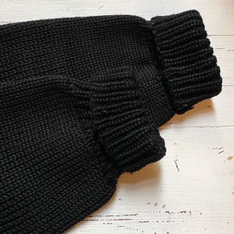 1930's〜 Unknown Shawl Collar Cardigan Black