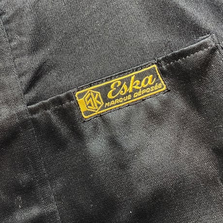 1950's Eska Black Moleskin Jacket