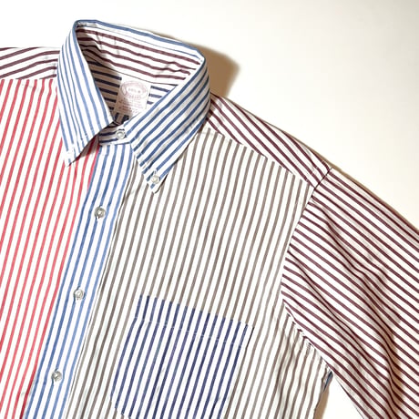 1990's Brooks Brothers Crazy Pattern L/S Shirt