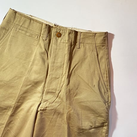 1940's US.ARMY M-43 Chino Trousers Deadstock