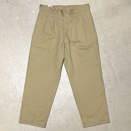 1950〜60's French Army M-52 Chino Trousers Deadstock