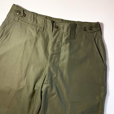 1940's US.ARMY M-43 Field Trousers Deadstock