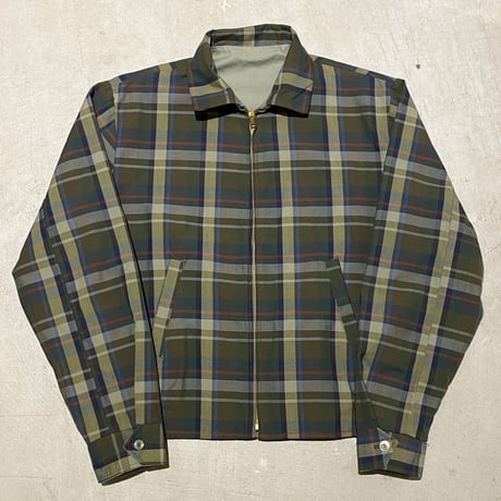 1960's Unknown Cotton Reversible Blouson Deadstock
