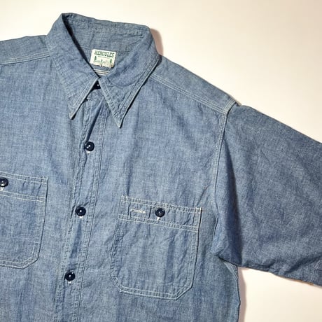 1940's〜 HERCULES Chambray S/S Shirt