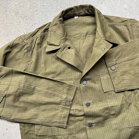 1940's US.ARMY M-43 Herringbone Jacket Deadstock