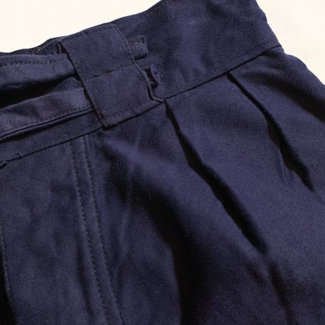 1960's Italy Navy Gurkha Short Pants