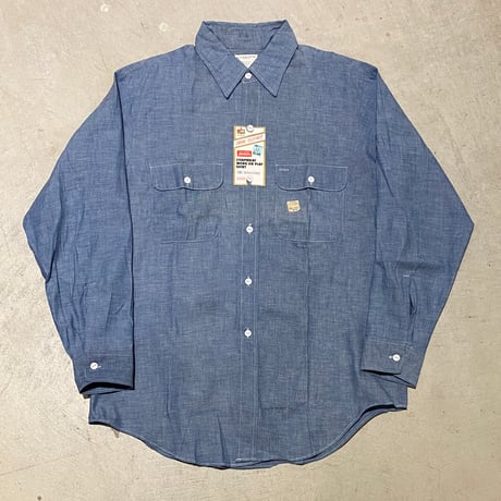 1970's BIG MAC Chambray L/S Shirt Deadstock