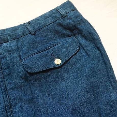 1990〜00's ORVIS Indigo Linen Trousers